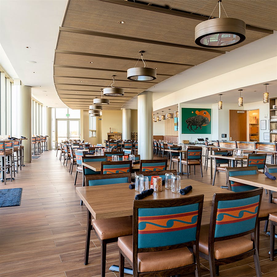 Chef Loretta Barrett Oden, a historian of Native American cuisines and foodways, consulted on Thirty Nine's lunch and brunch menus.