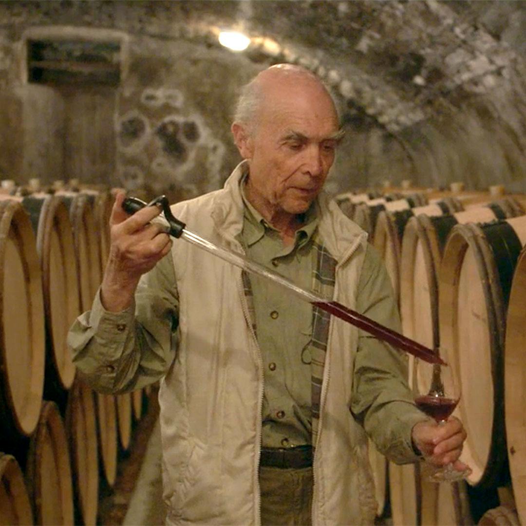 Burgundy winemaker Aubert de Villaine at Domaine de la Romanée-Conti