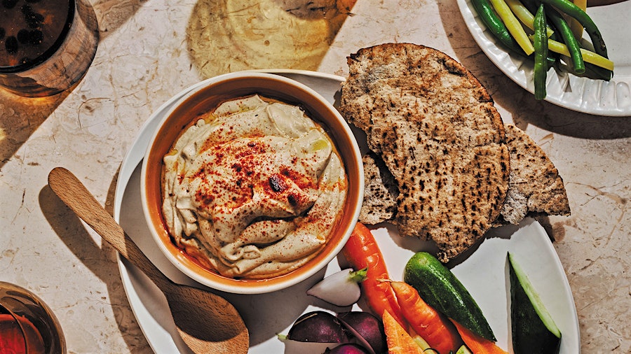 Steven Satterfield’s eggplant dip can accompany almost any kind of veggie and can also be used as the base for a salad or a sauce to serve with steak.