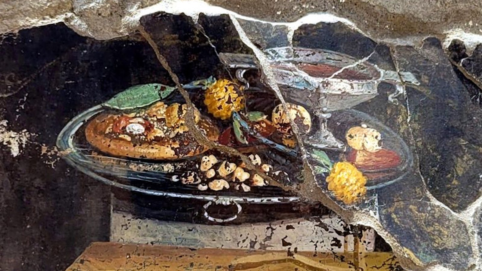 Wine and ProtoPizza at Pompeii? Perhaps