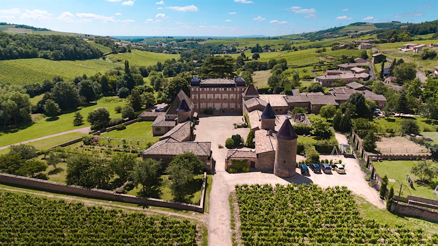 Drouhin's new property in St.-Véran includes Château de Chasselas, which is being renovated as a boutique hotel.