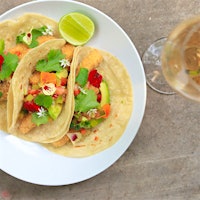 Pair these tacos with a vibrant Spanish white, like Txakolina, to cut through the fried fish and complement a zingy pico de gallo.Fantastic Fried Fish Tacos for Father’s Day