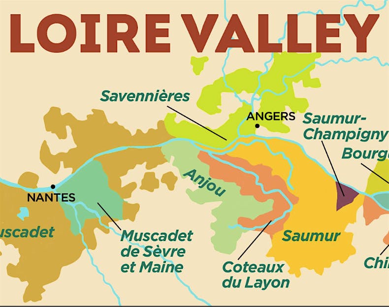 Loire Valley Vintage Charts