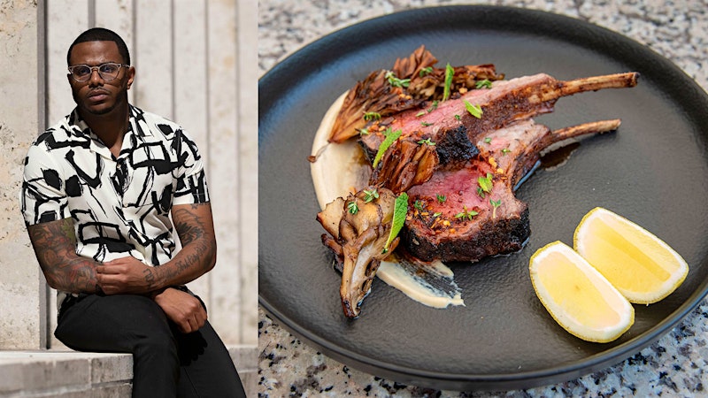 Chef Kwame Onwuachi’s Creole-Spiced Lamb Rack For Labor Day