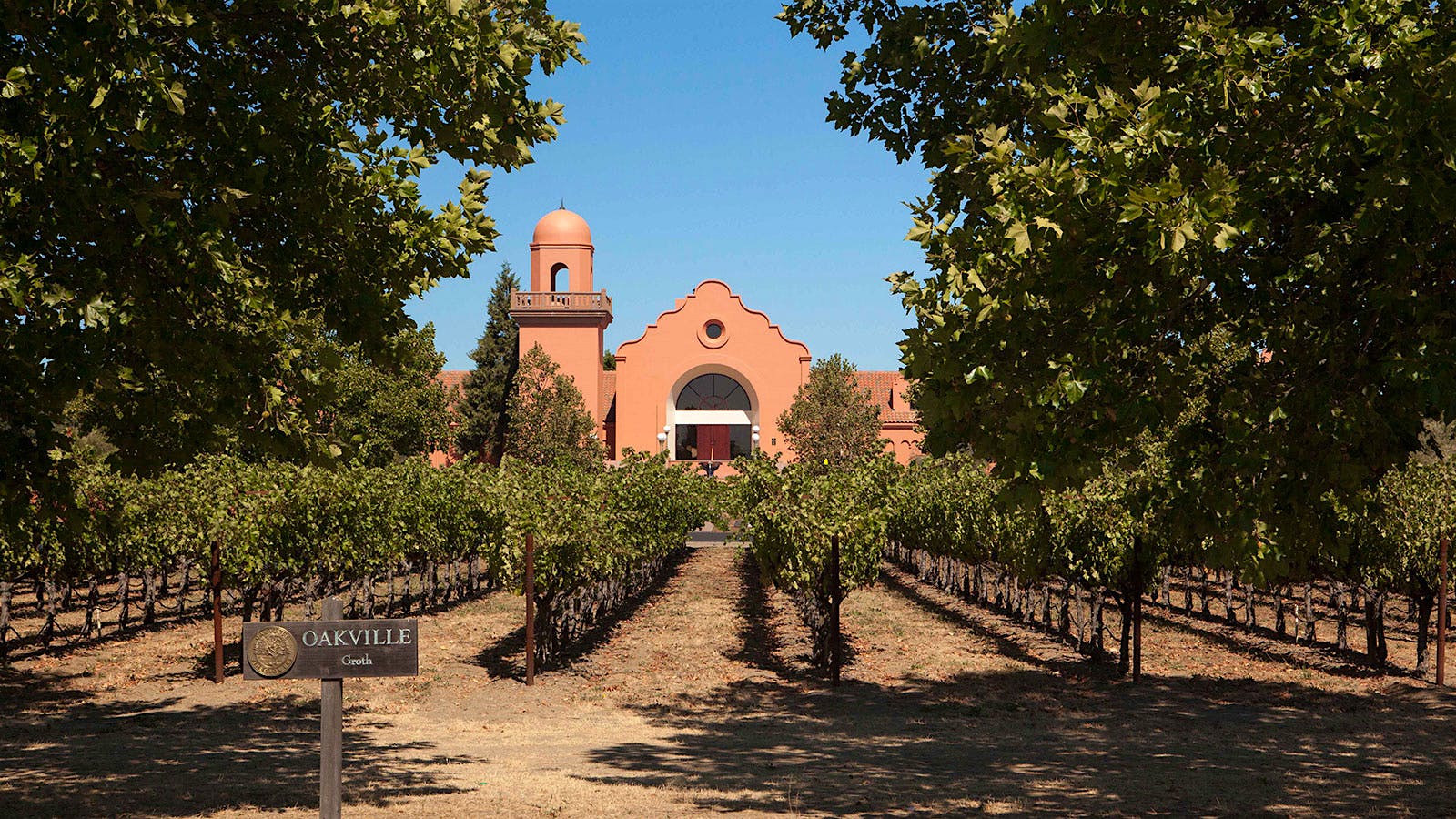 Groth winery in California's Napa Valley