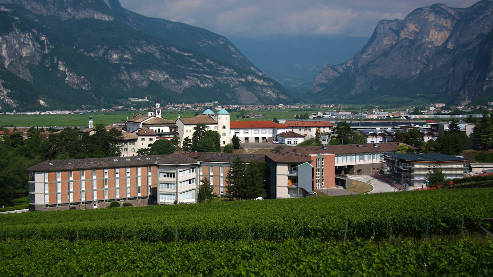  The Edmund Mach Foundation building in Trentino, Italy.