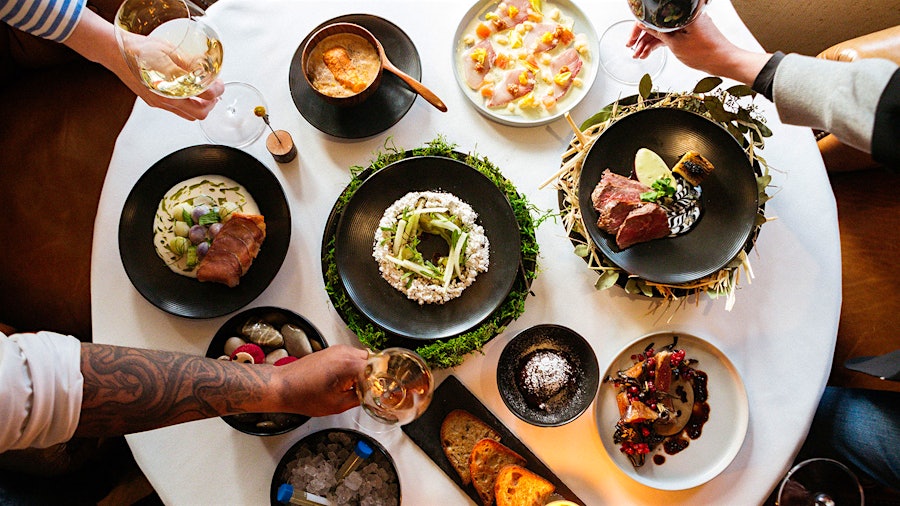 Tasting House's team curates its dishes to pair well with wine and draws inspiration from the cuisines of Thailand, Morocco, Italy and France.