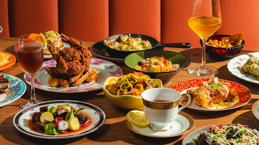 Tapas were a natural fit for Finca Wine's menu, complementing the Spain-centric wine list.