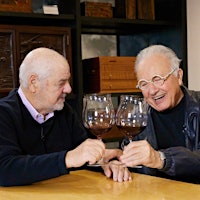 Wine Spectator editor and publisher Marvin R. Shanken clinking glasses of Barbaresco with Angelo Gaja. Photo credit: Rick WennerThe Angelo Gaja Interview with Marvin R. Shanken