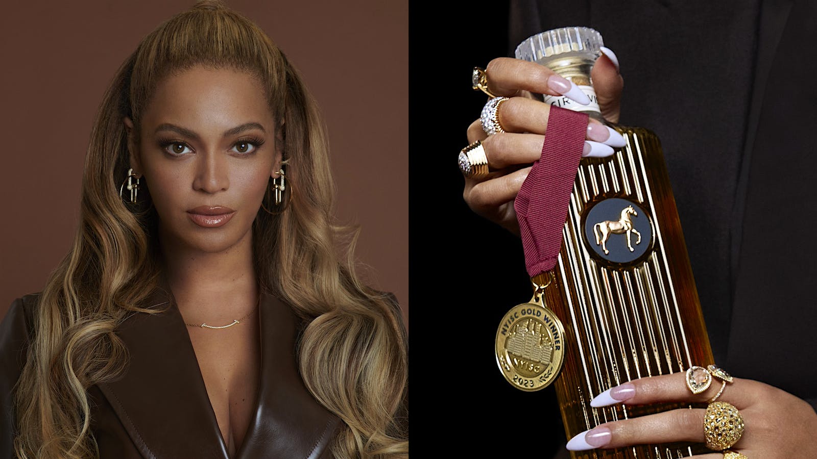 Beyoncé Knowles-Carter promotes her new SirDavis American Whisky