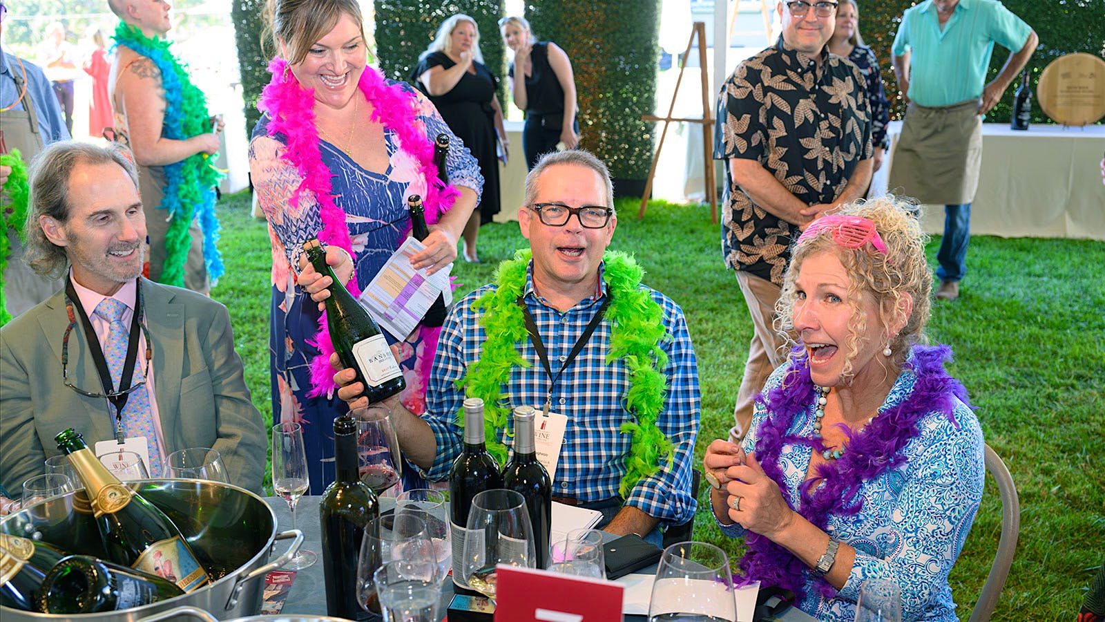 Pete and Cathy Seghesio at the 2024 Sonoma County Wine Celebration