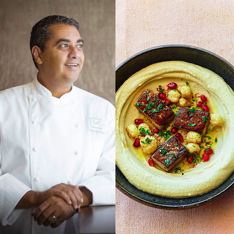 This dish from chef Michael Mina's latest cookbook takes inspiration from the theory that pharaohs of ancient Egypt were the first to enjoy foie gras.