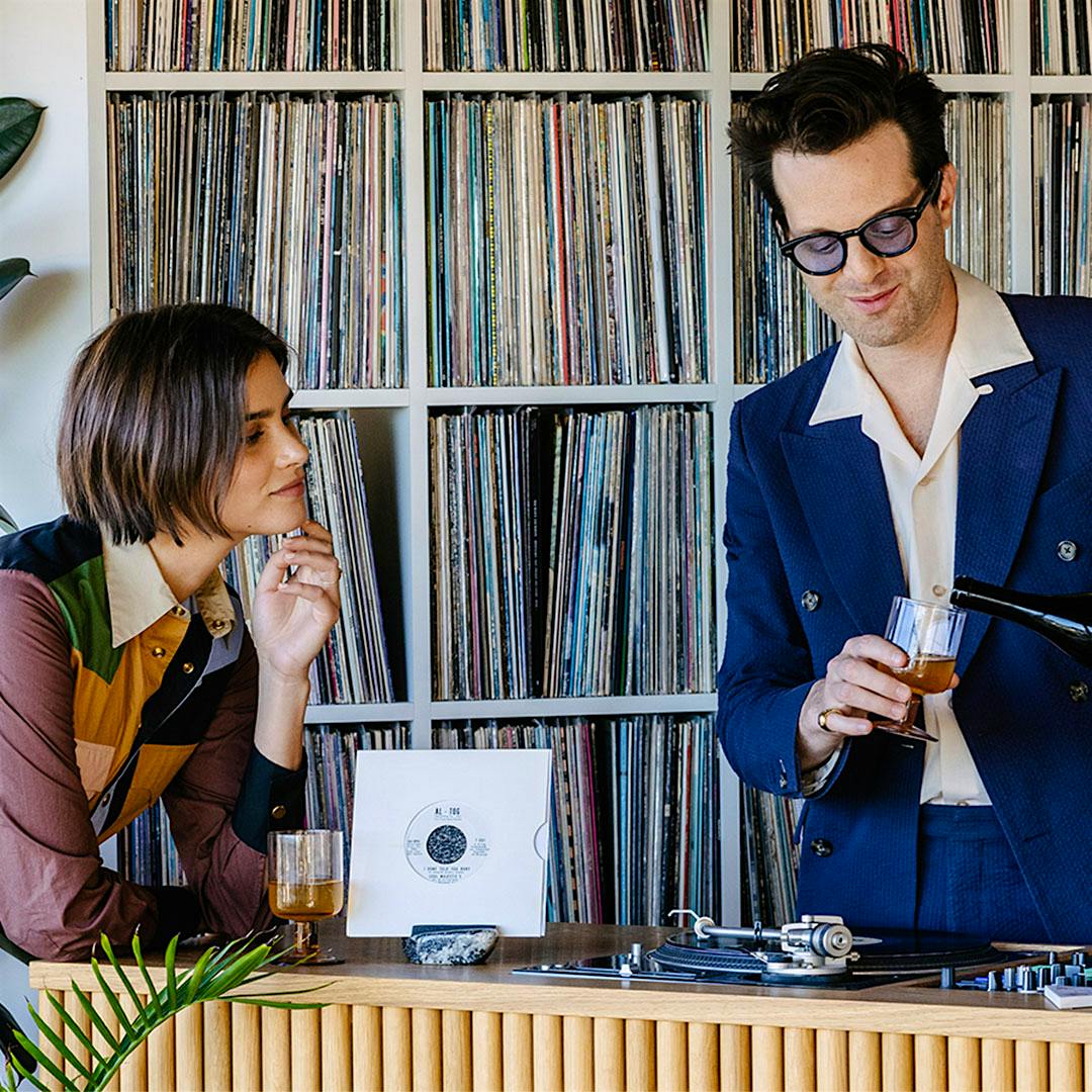 Mayer Hawthorne started playing and discussing his vinyl collection on YouTube during the pandemic, and always had a glass of wine. Now he's sharing his tastes in both.