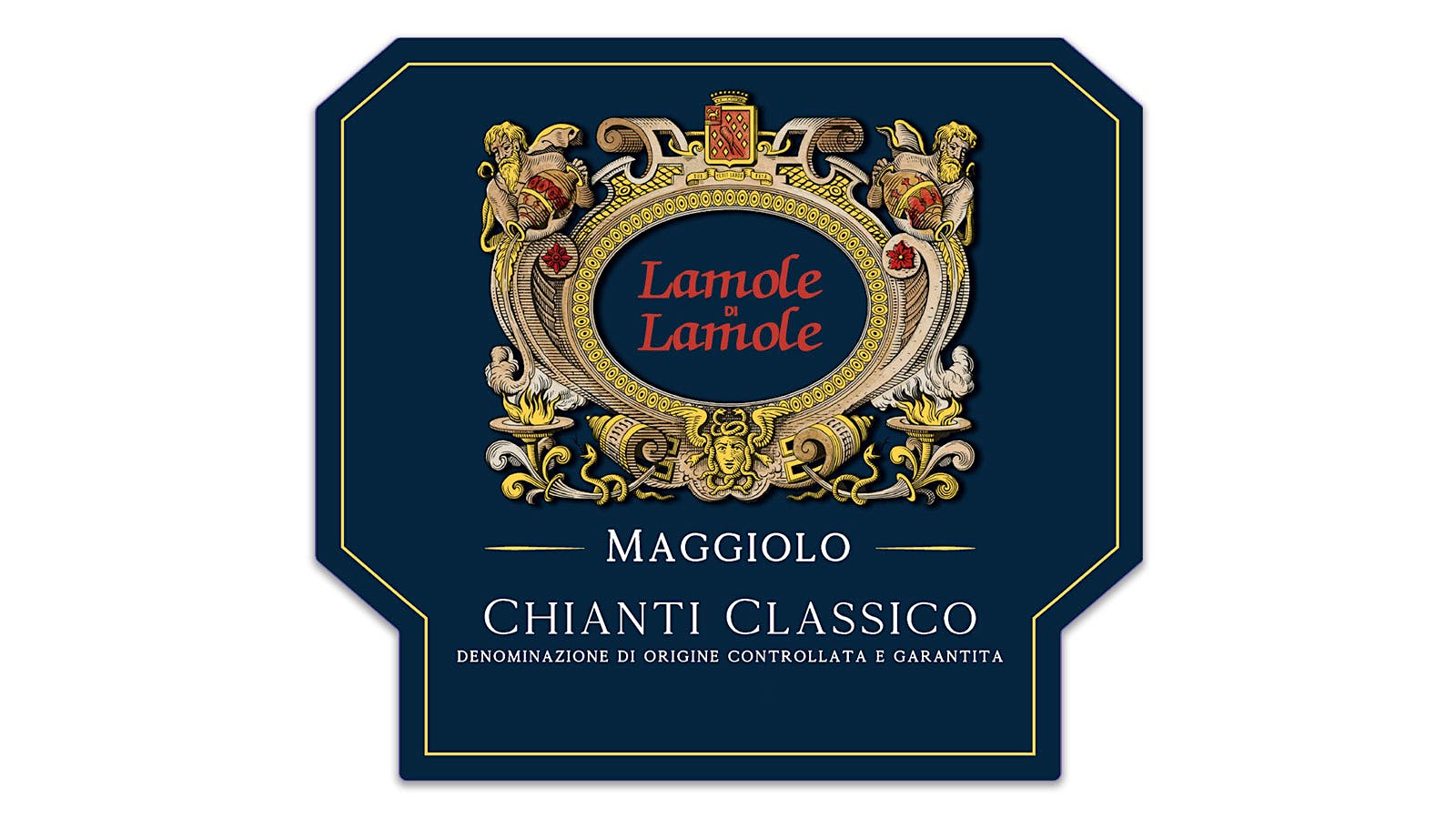 The label of the Lamole di Lamole Chianti Classico Maggiolo 2021