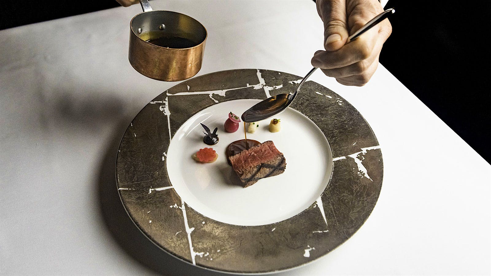  A beef dish from Atlas in Atlanta