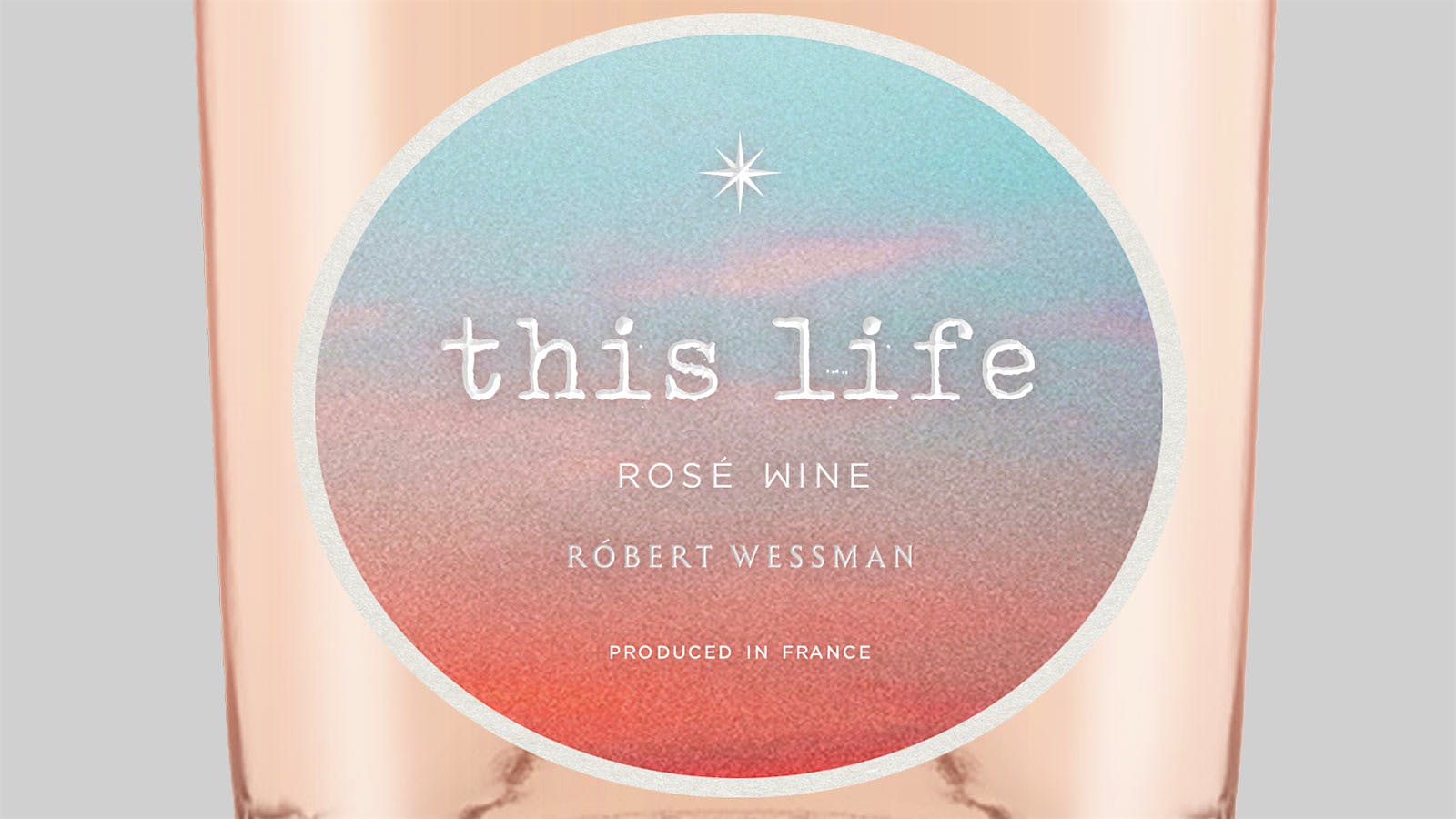  This Life ros&eacute; wine label