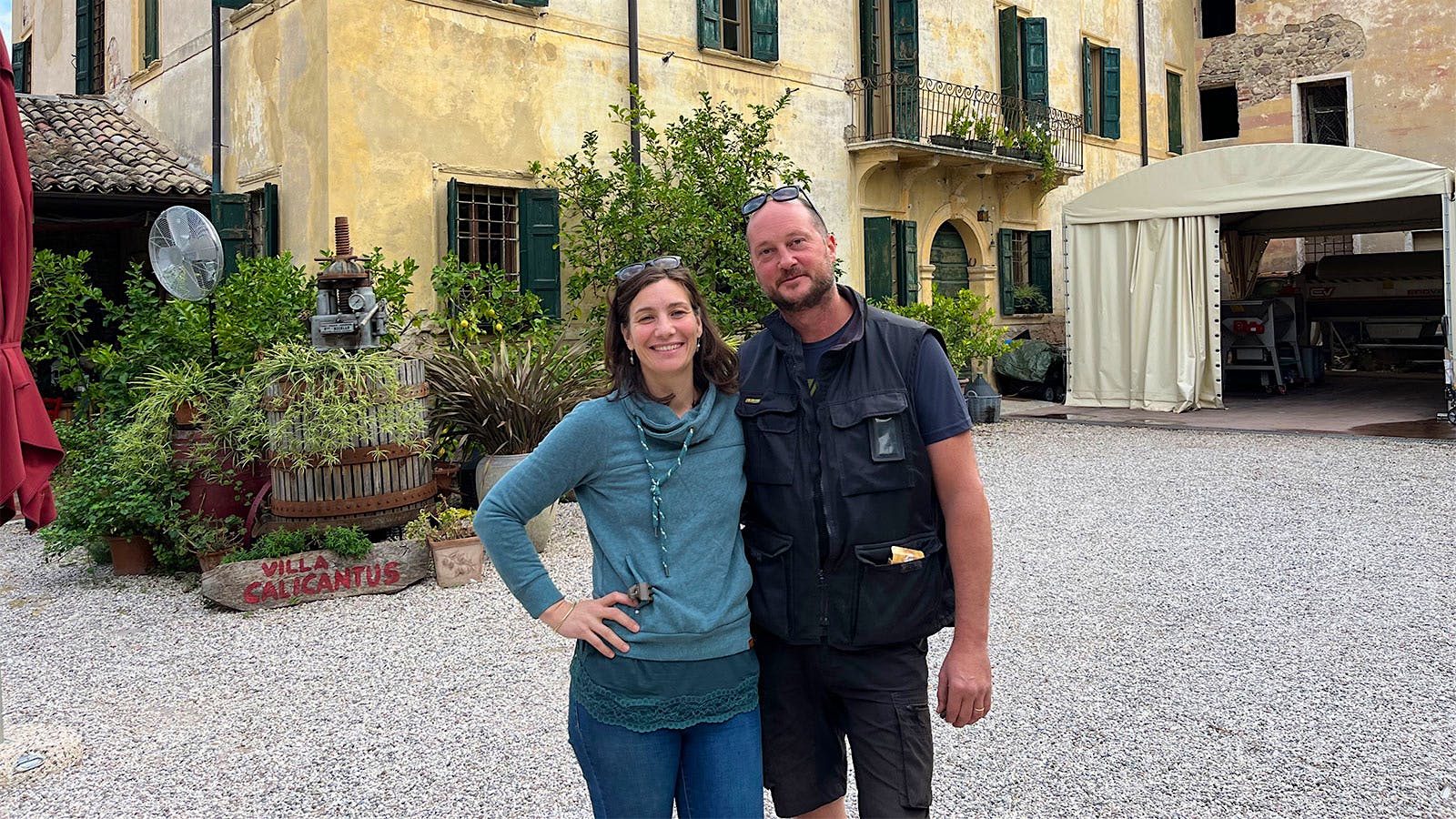  Daniele Delaini left his banking career to take over Villa Calicantu