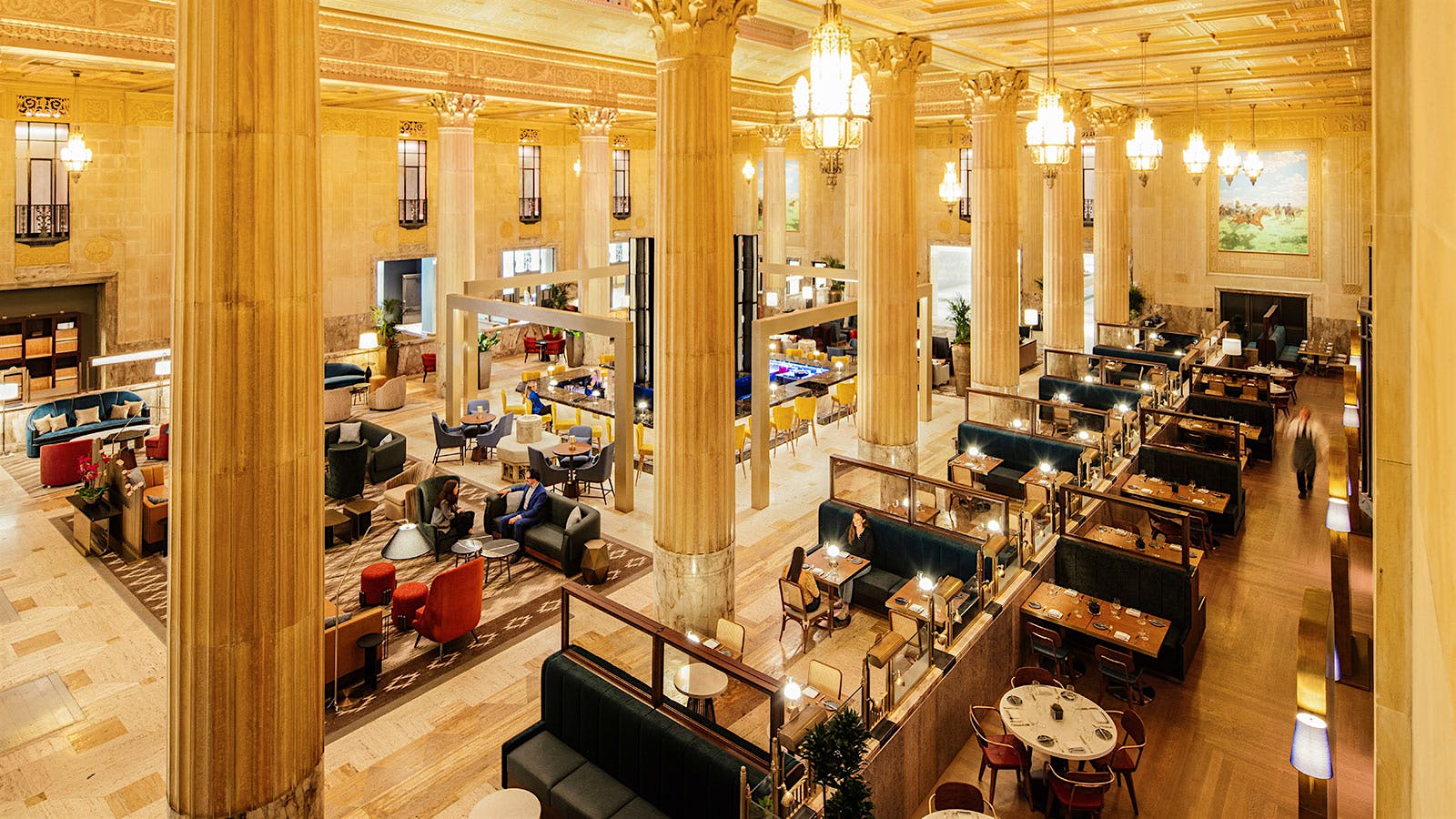 Tellers offers diners the chance to enjoy world-class food and wine in a historic Art Deco space.