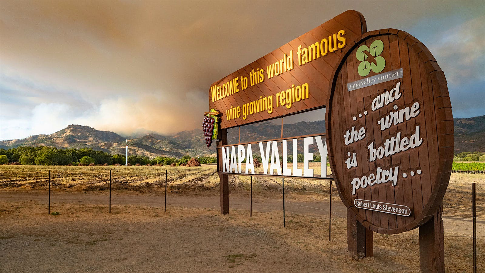 Updated: Wildfire in Napa Valley Slows As Weather Improves