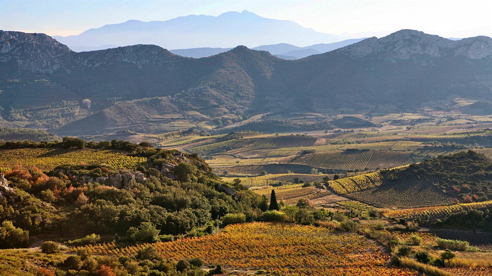  Mountains in Maury, Roussillon in France