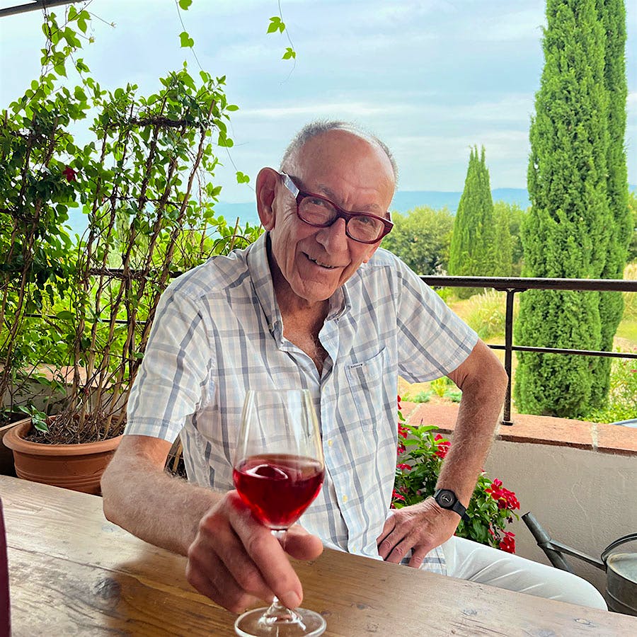 Kermit Lynch hopes he has captured the “attitude of wine as a joy and a blessing” in his debut novel, <i>At Poupon's Table</i>.