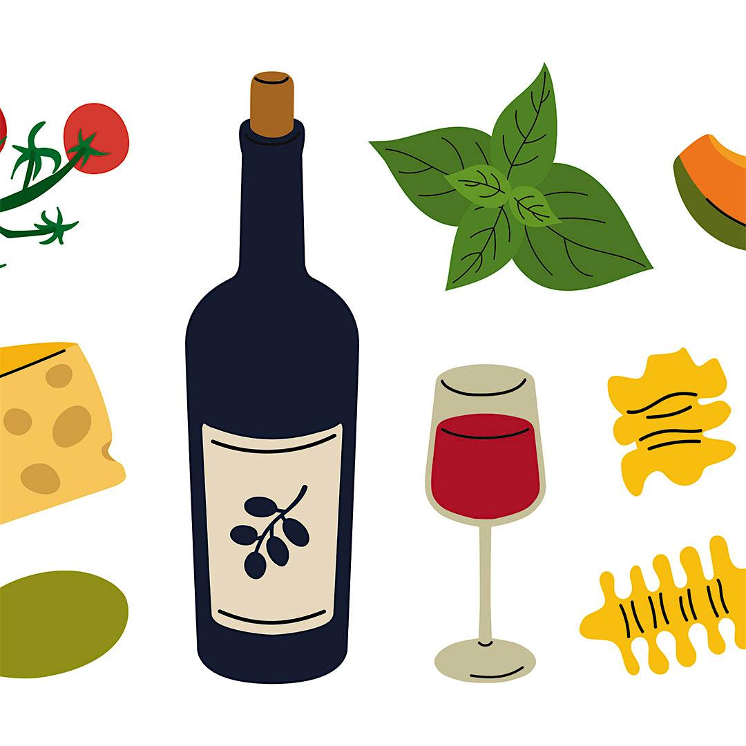 The majority of evidence suggests that wine, consumed in light to moderate amounts with food, can be part of a healthy diet for many adults.