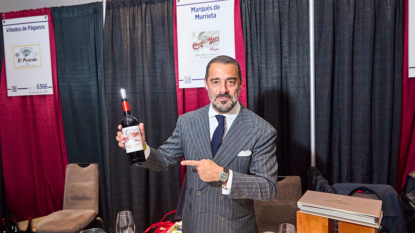  Marqués de Murrieta owner Vicente Dalmau Cebrián-Sagarriga at the 2025 NY Wine Experience