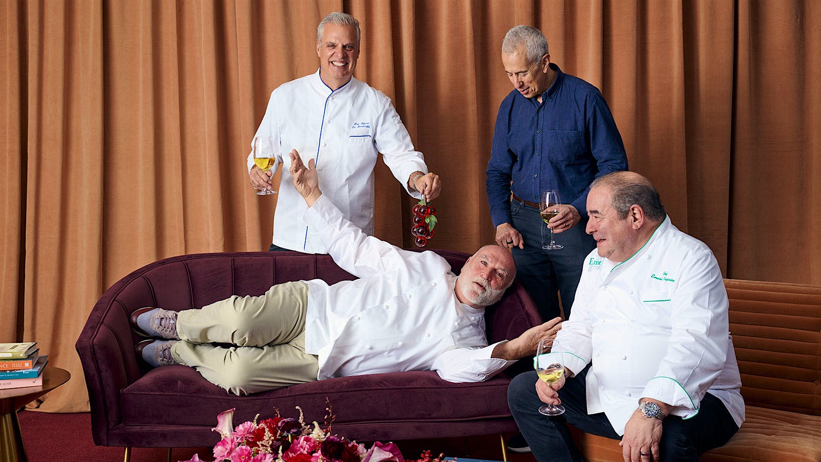  Jos&eacute; Andr&eacute;s, Eric Ripert, Danny Meyer and Emeril Lagasse