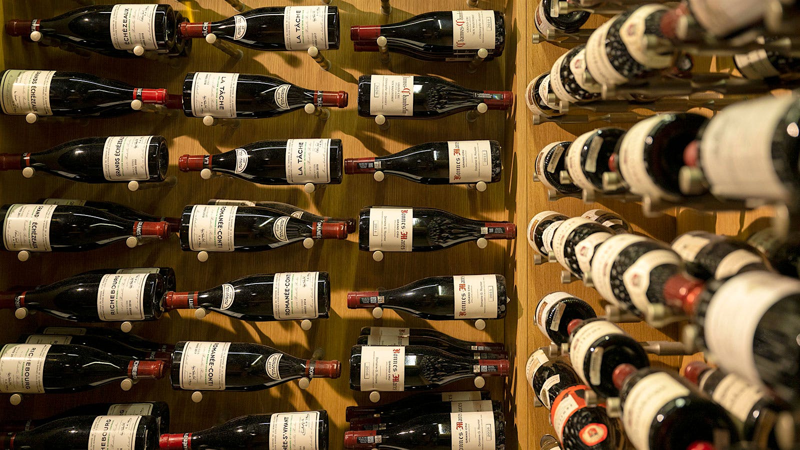  Bottles of Domaine de la Roman&eacute;e-Conti in the cellar of Eleven Madison Park&nbsp;