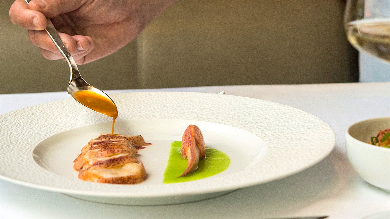 A lobster dish from Le Bernardin