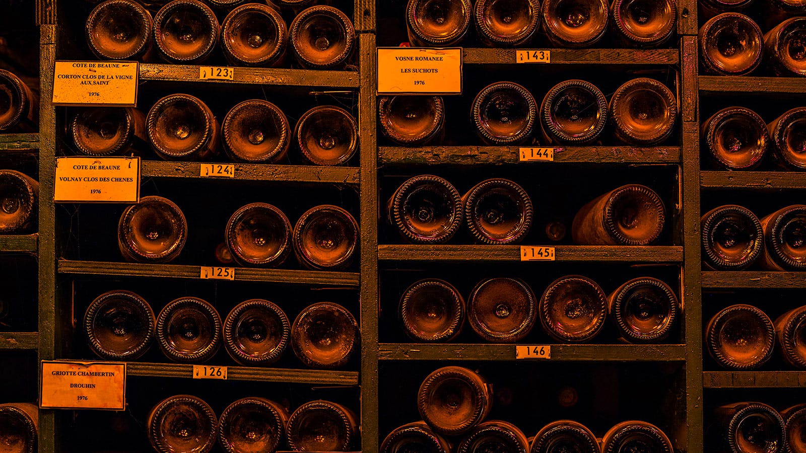  The wine cellars of La Tour d&rsquo;Argent in Paris.