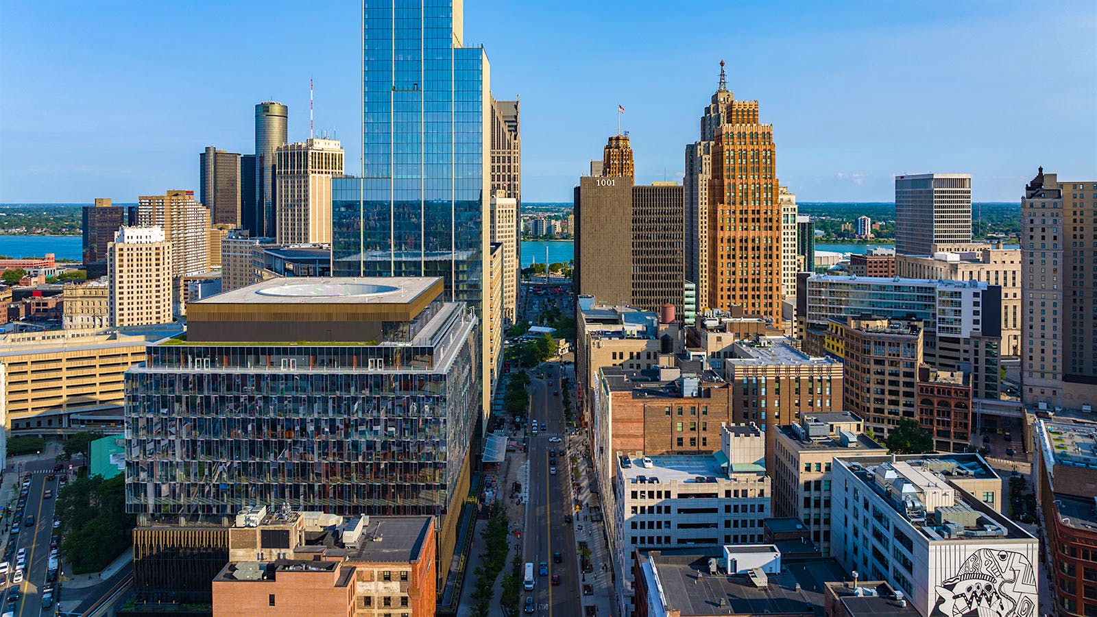  Hudson’s Detroit in Downtown Detroit.