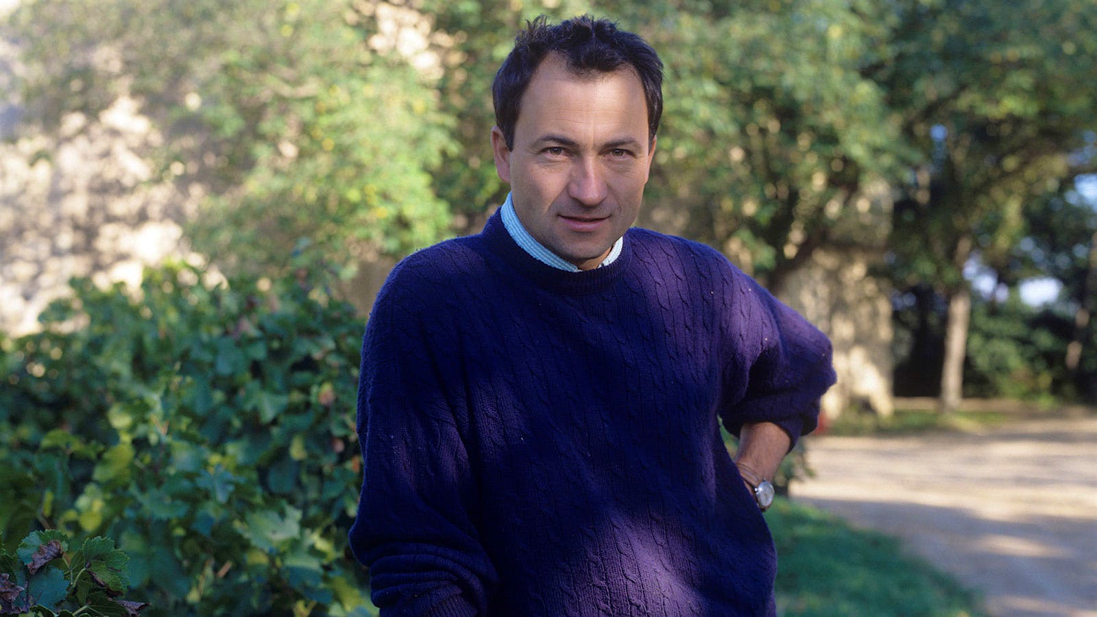  Emmanuel Reynaud in 1999 at Ch&acirc;teau Rayas.] 