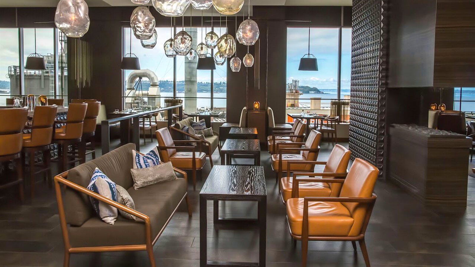  The interior of Goldfinch Tavern in Seattle