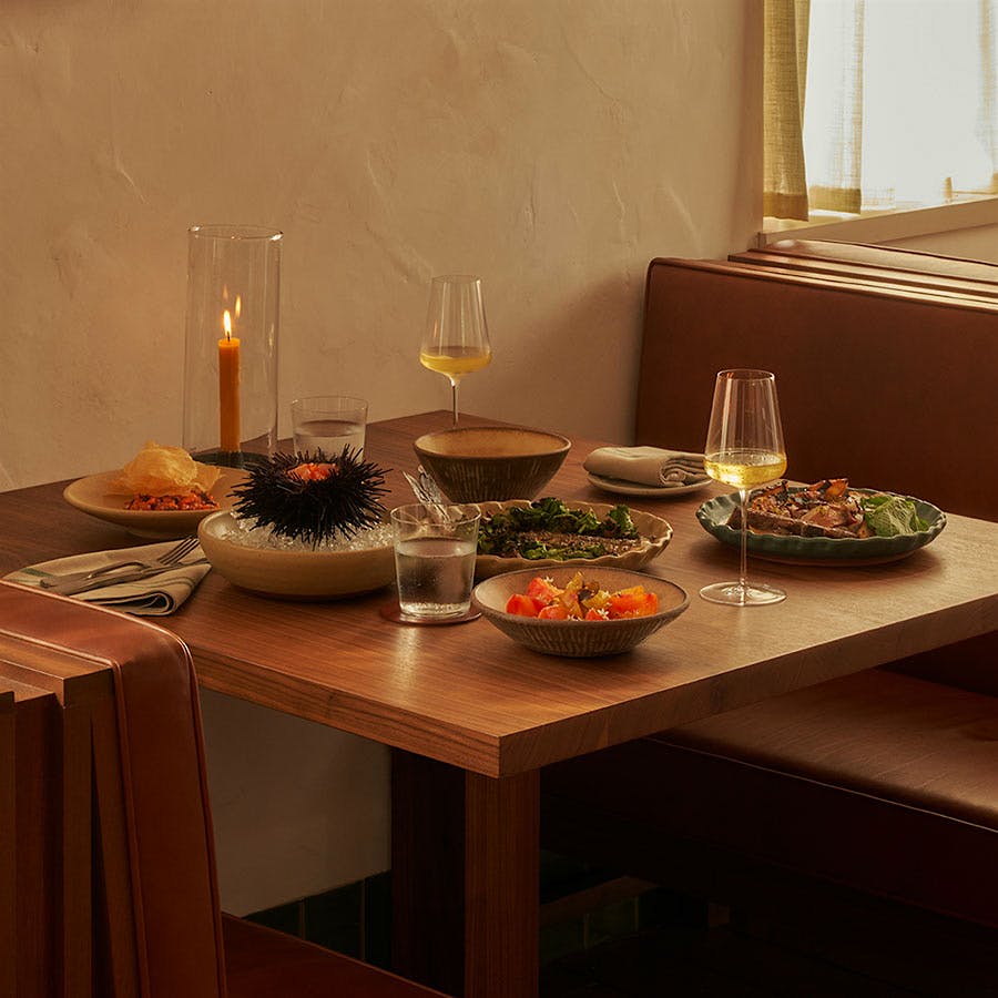 Chef Diego Moya takes inspiration from grilling traditions across the globe, from Baja to San Sebastián.