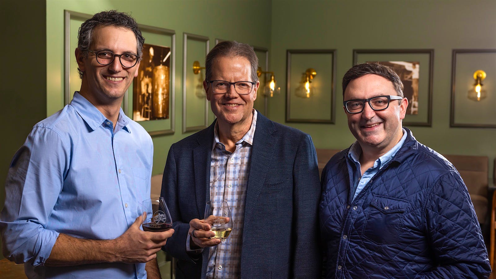  From left: L'Ecole No. 41 director of winemaking David Rosenthal, owner and managing winemaker Marty Clubb and COO Ryan Pennington.