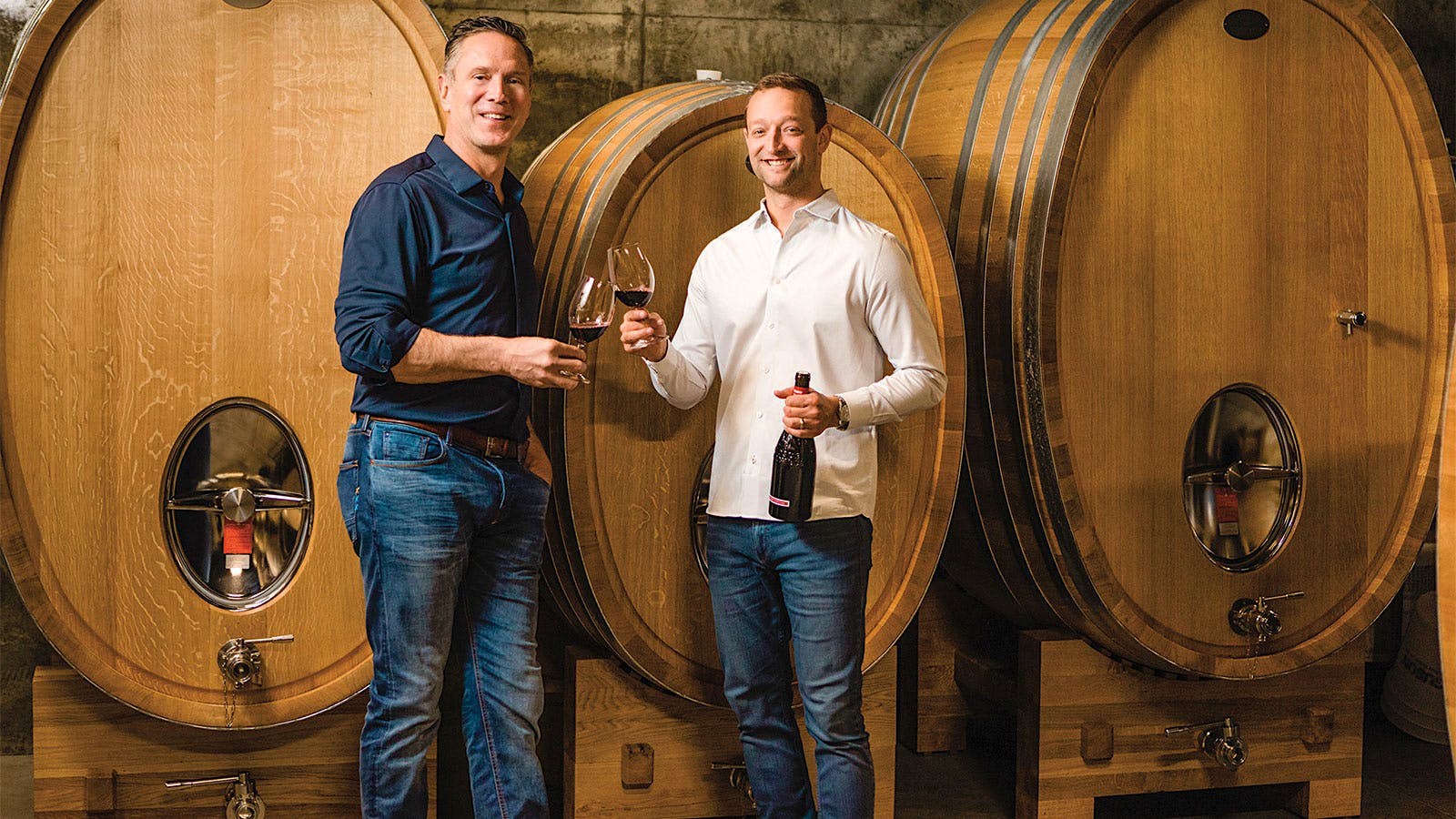 After finding success in Washington state, quarterback-turned-vintner Drew Bledsoe and winemaker Josh McDaniels purchased an 80-acre property in Oregon’s Eola-Amity Hills to make Willamette Valley Pinot Noir.