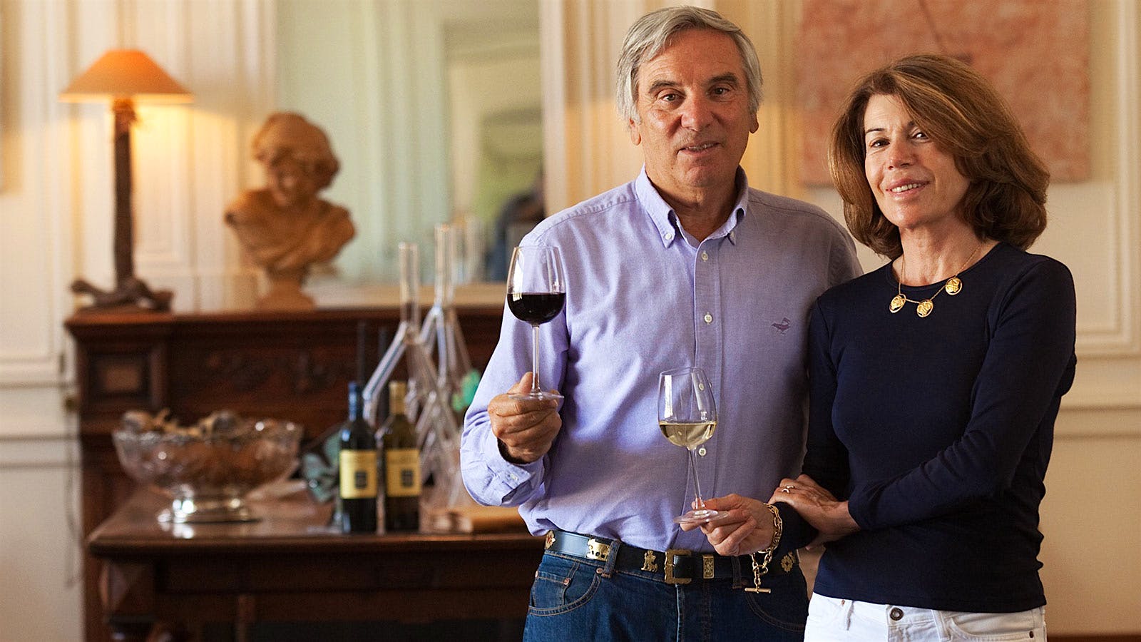  Daniel and Florence Cathiard at Smith-Haut-Lafitte.] 
