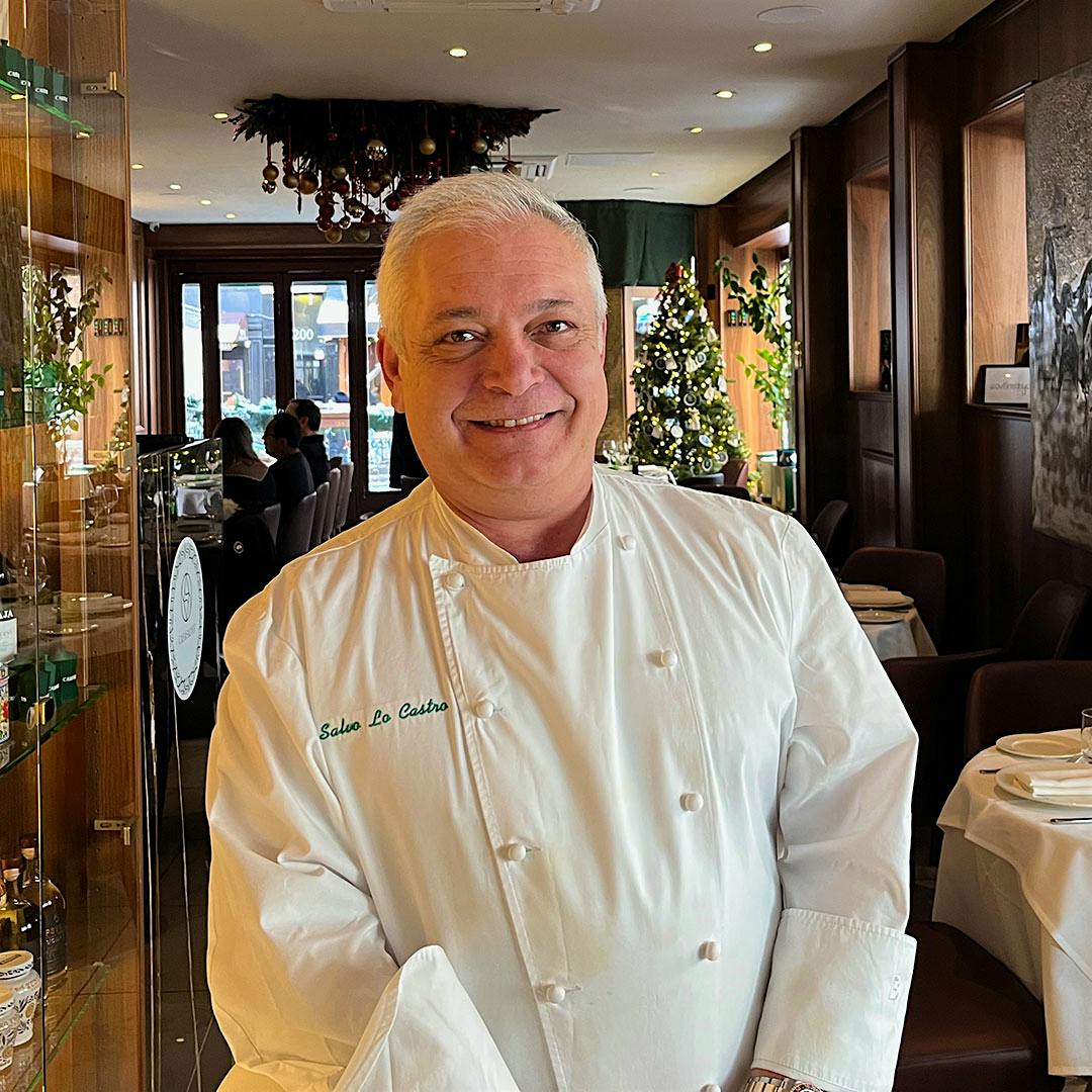 Salvo Lo Castro at Ristorante Casasalvo in SoHo, where he's busy expanding his wine list, with a particular focus on Franciacorta.