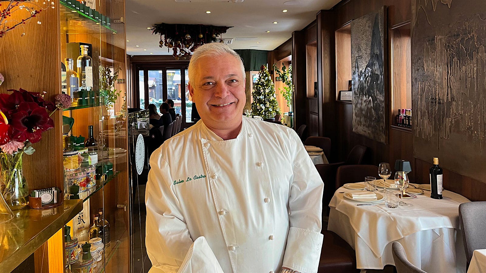 Salvo Lo Castro at Ristorante Casasalvo in SoHo, where he's busy expanding his wine list, with a particular focus on Franciacorta.