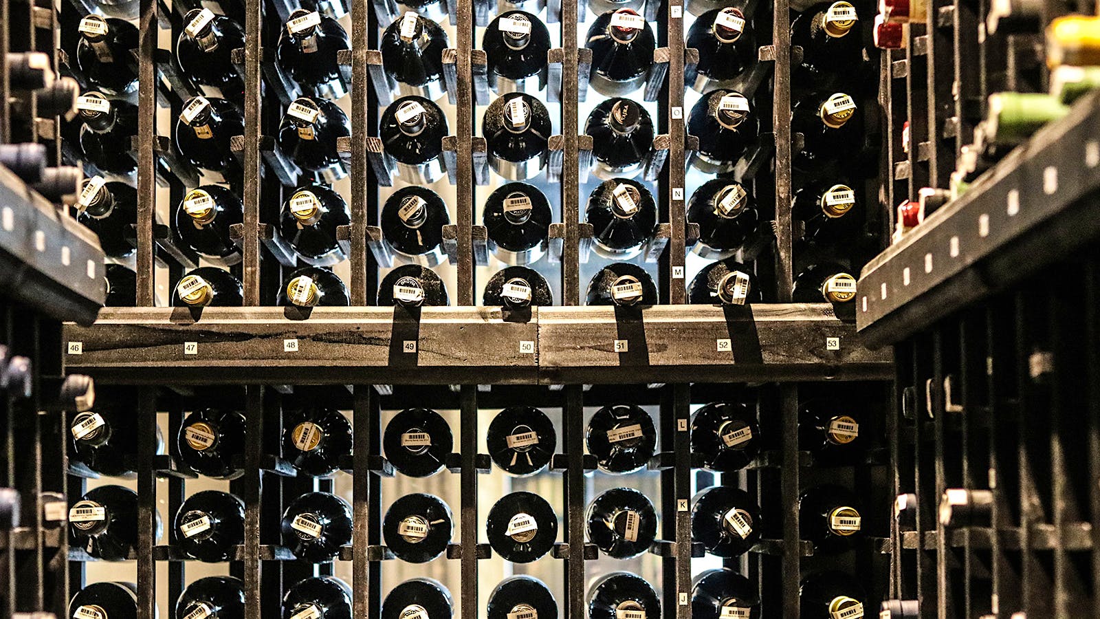The cellar of Tavernetta