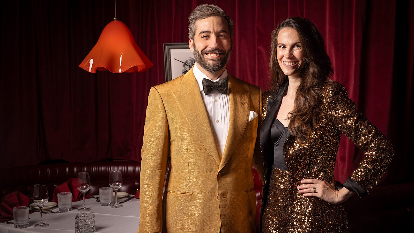 Golden Steer owners Nick McMillan and Amanda Signorelli