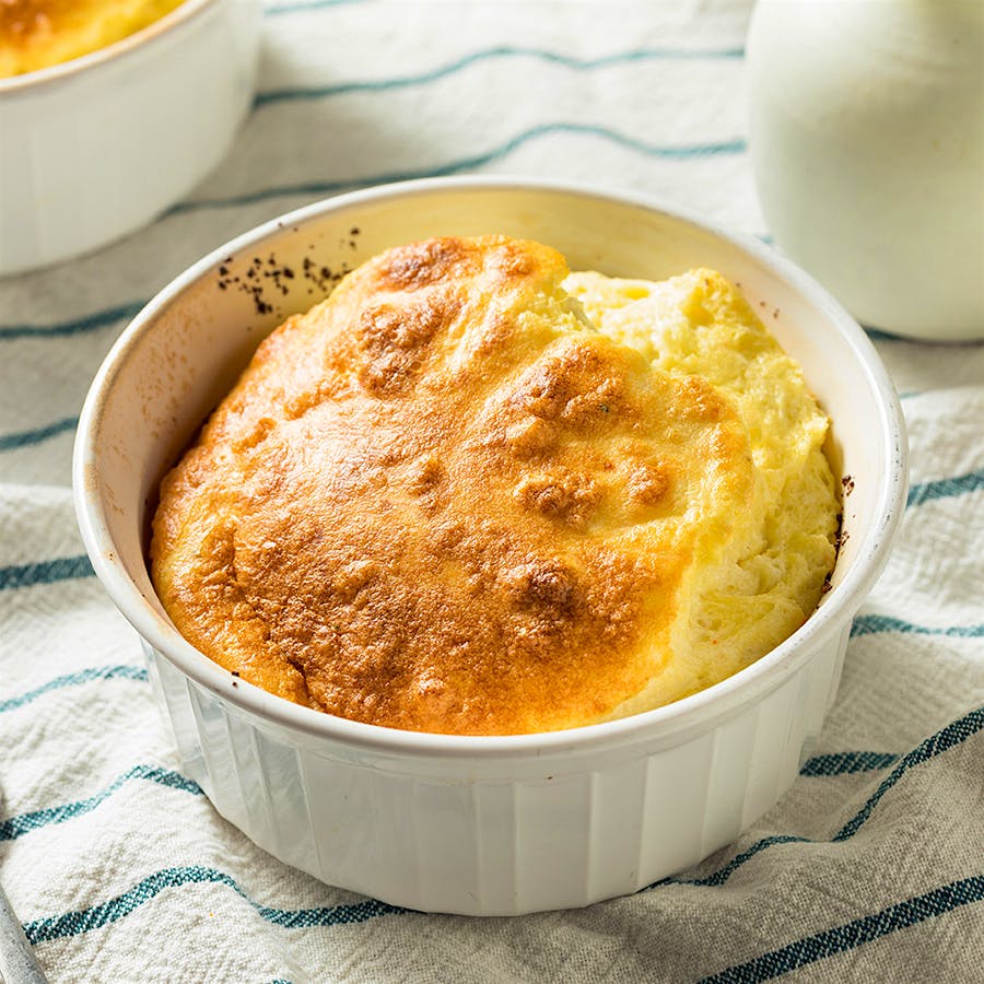 Cheese soufflés may seem daunting, but with the right technique, they come together quickly.