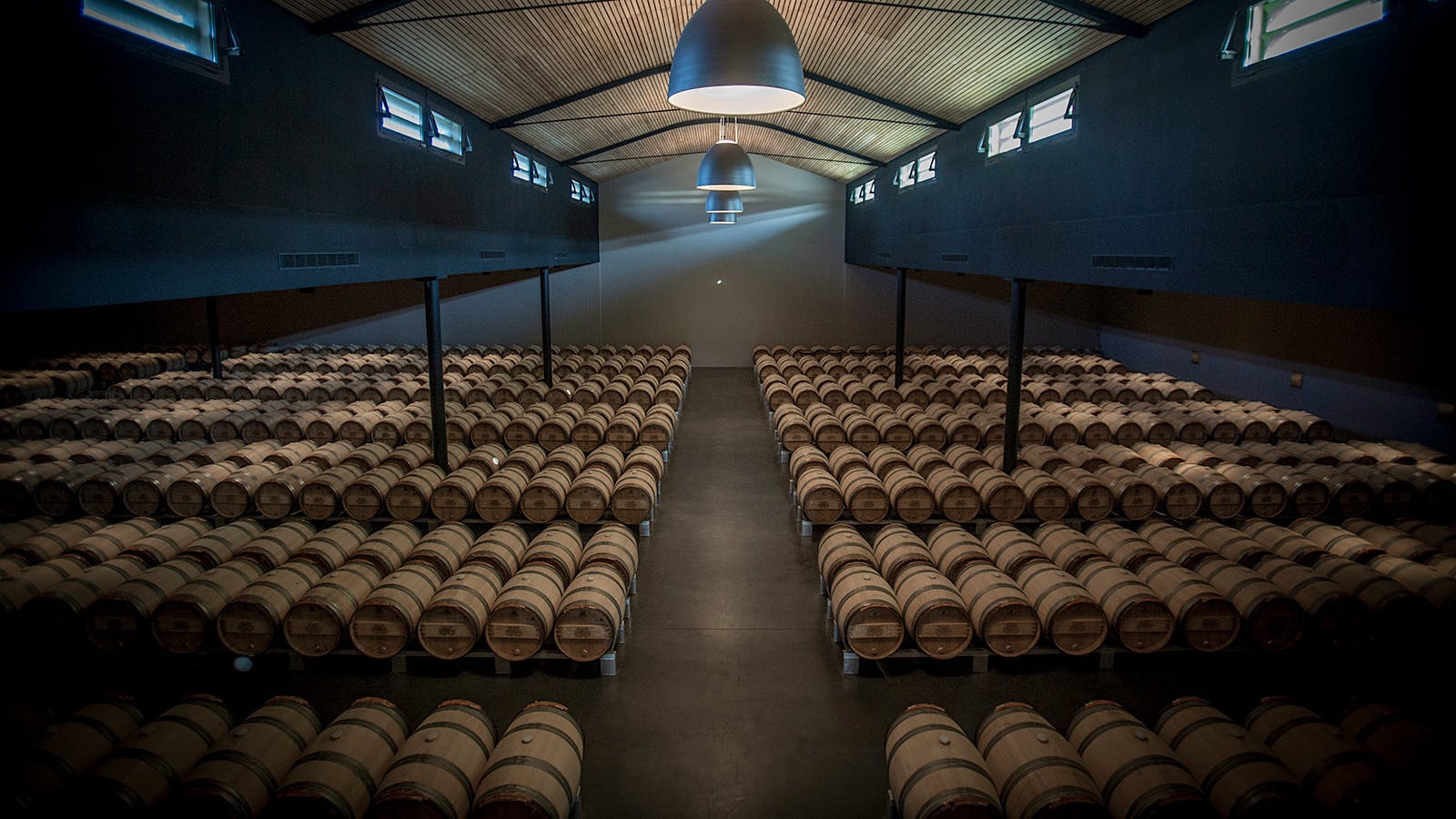 Château Palmer is both innovative and striking, with classic architecture outside and modern inside.