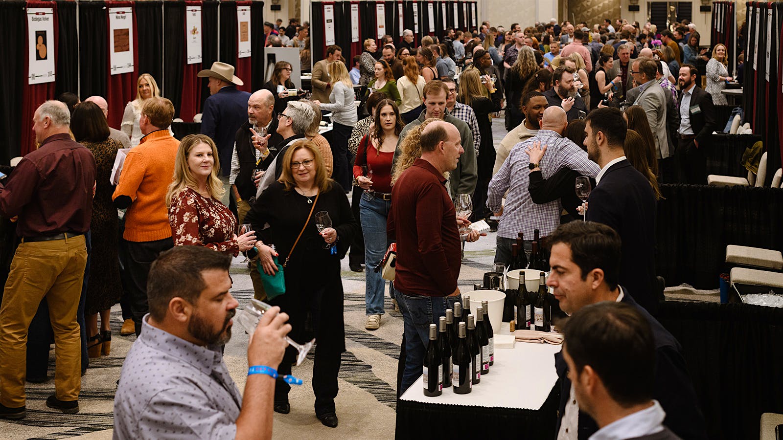 Guests attend the 2026 Wine Spectator Grand Tour in Denver, Colorado.