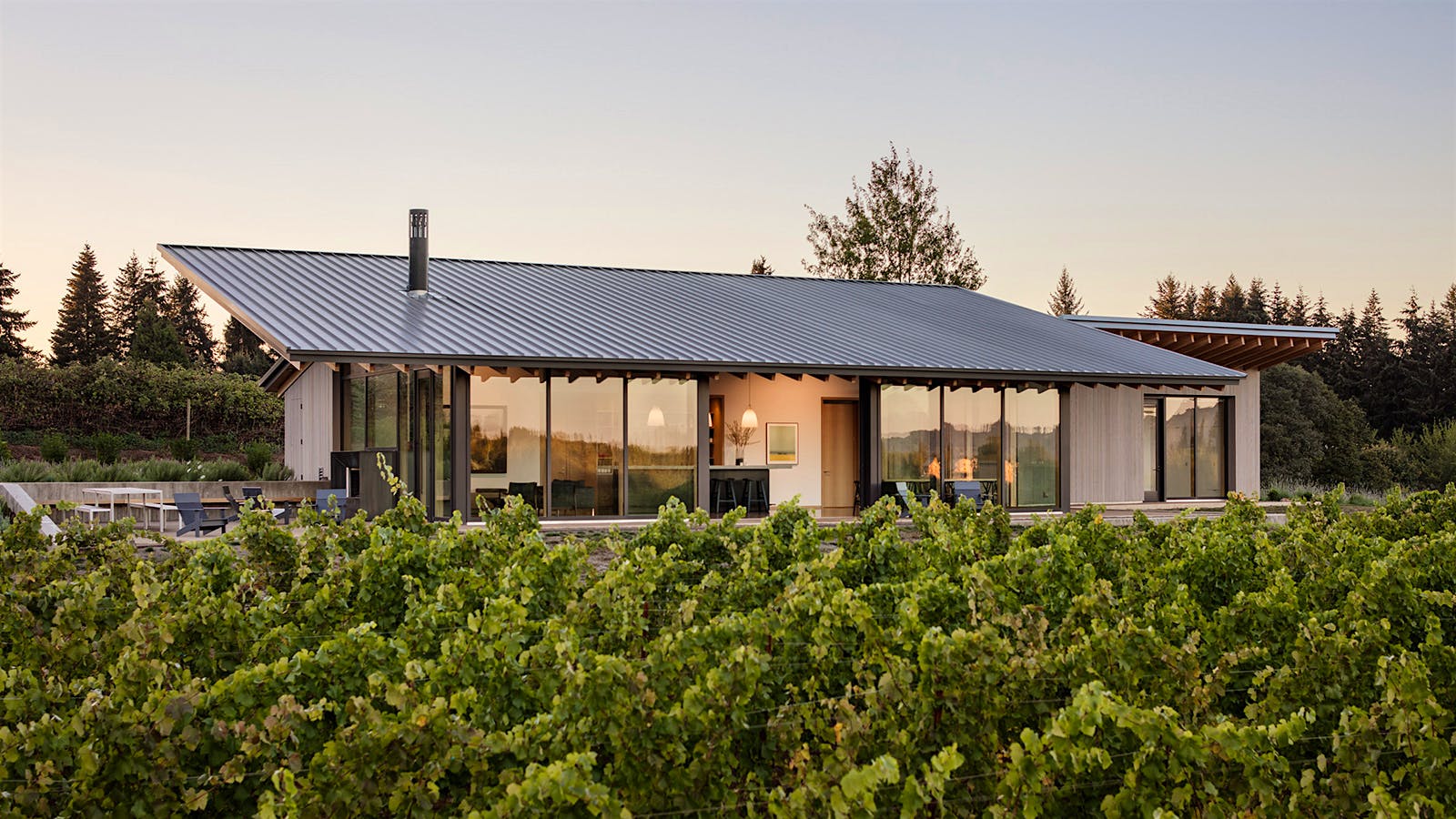  L&rsquo;Angolo Estate in Oregon&rsquo;s Willamette Valley.] 
