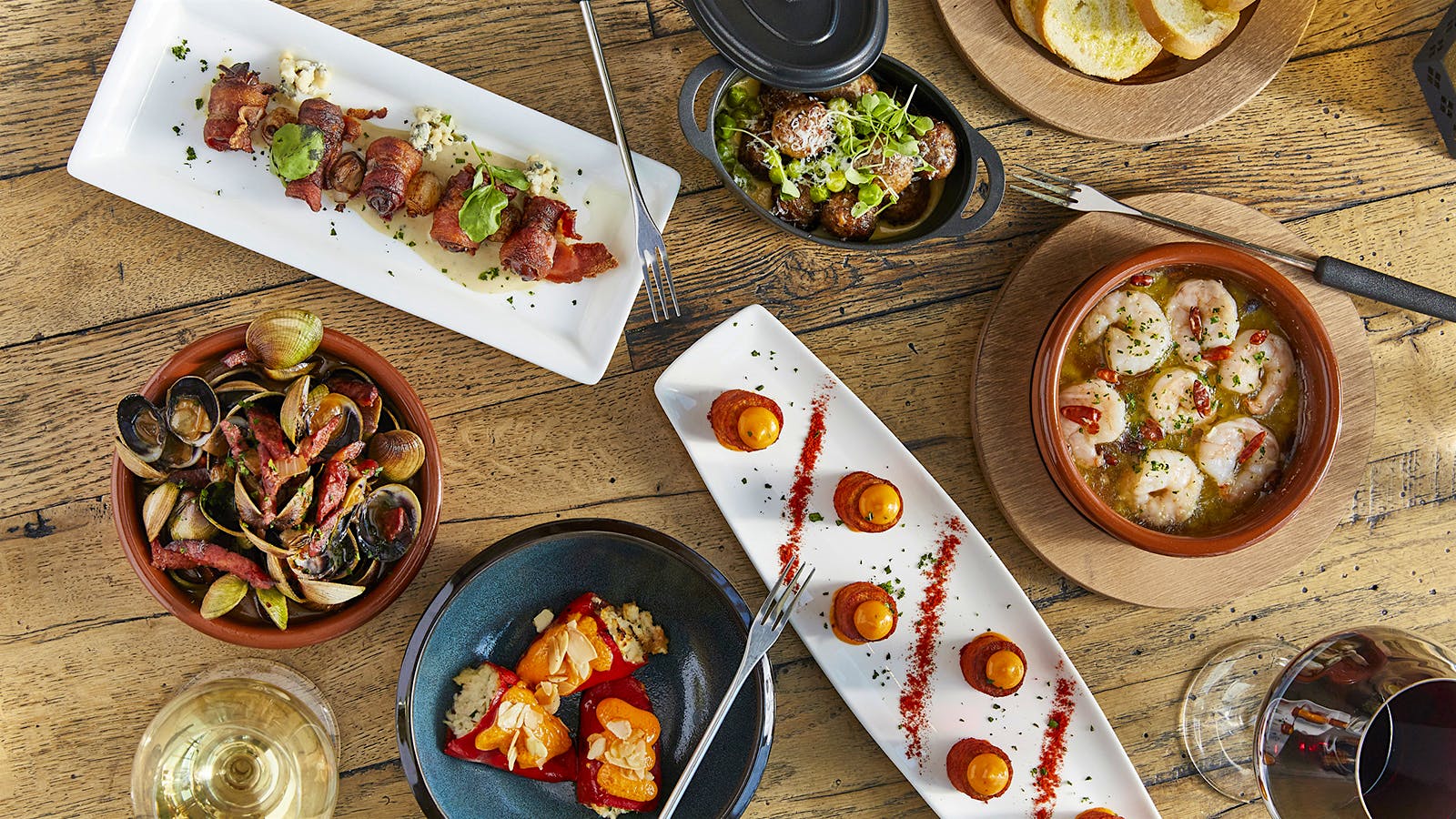 A selection of tapas from Amada.