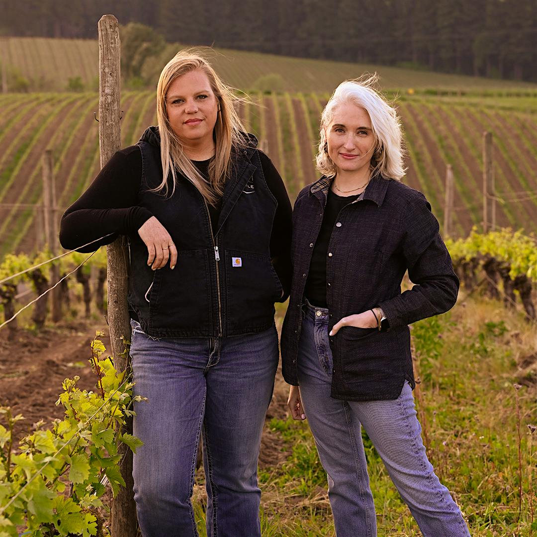 Erica Miller, left, and Kate Payne Brown are stepping into big shoes at Argyle, but have a vision for moving the wines forward.