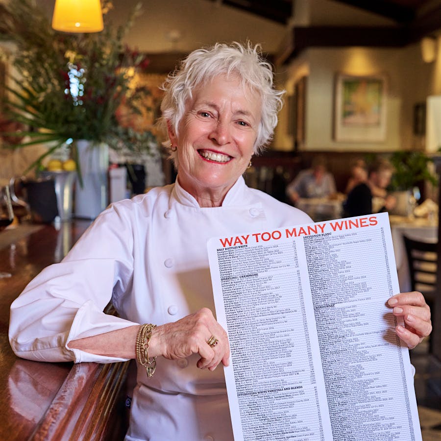 Cindy Pawlcyn has been shaping Napa cuisine for more than four decades at Mustards Grill.
