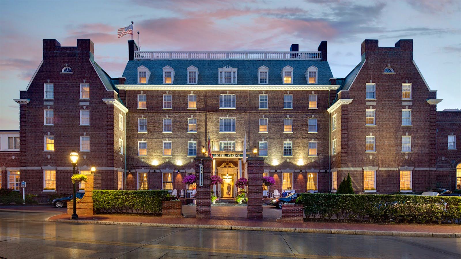 Hotel Viking, which has hosted famous names including Bob Dylan and Ella Fitzgerald, has been a Newport landmark since 1926.Historic Rhode Island Hotel Reopens With New Restaurant